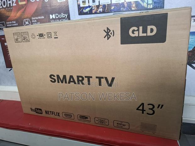 GLD 43 Inch Smart TV Android FULL HD Bluetooth, Frameless - thumbnail 2