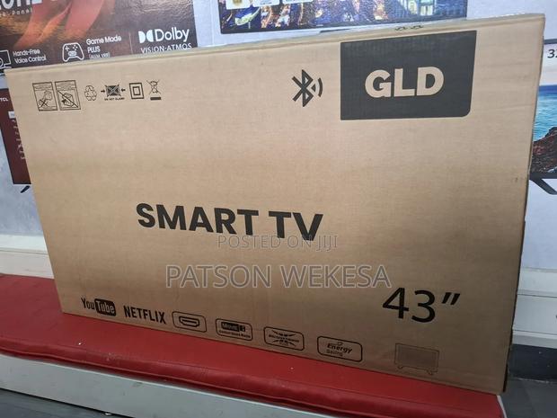 GLD 43 Inch Smart TV Android FULL HD Bluetooth, Frameless - thumbnail 3