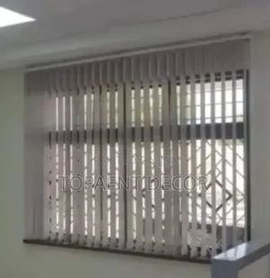 Light Grey Window Curtain Blinds