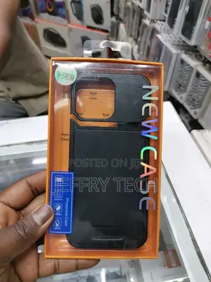 iPhone 15 Pro Max Flexible Shockproof Protective Leather
