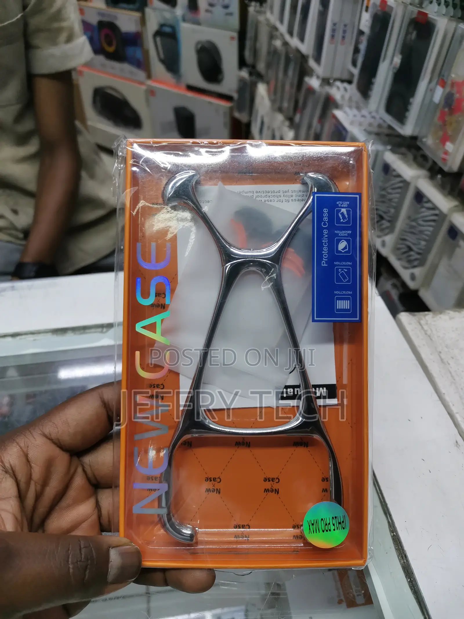 Hercules Metal Frameless iPhone 15 Pro Max Cover