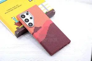 Colour Magnetic Carbon Fiber Samsung S24 Ultra Case