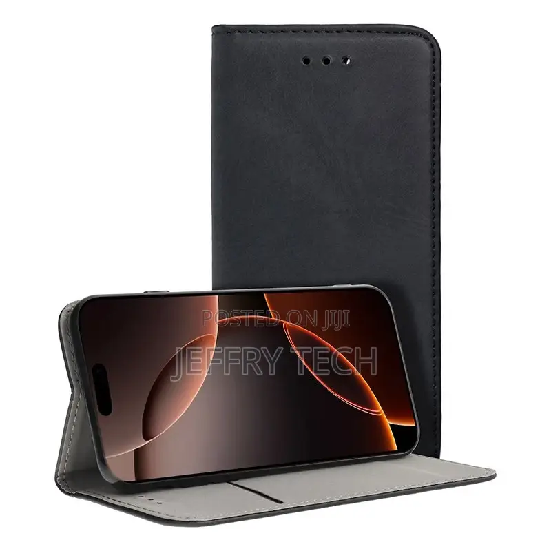 COOL Flip Cover for iPhone 16 Pro Max Smooth Black