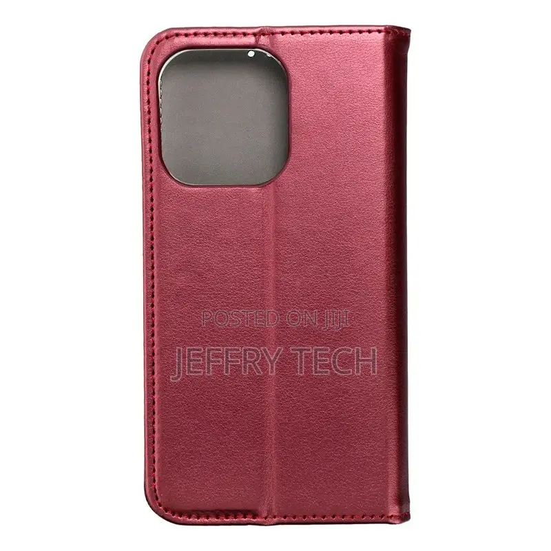 COOL Flip Cover for iPhone 16 Pro Max Smooth Burgundy
