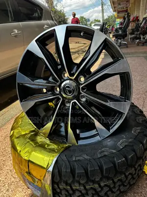 Black Silver Rims Size 21 Lexus Lx 570 Set