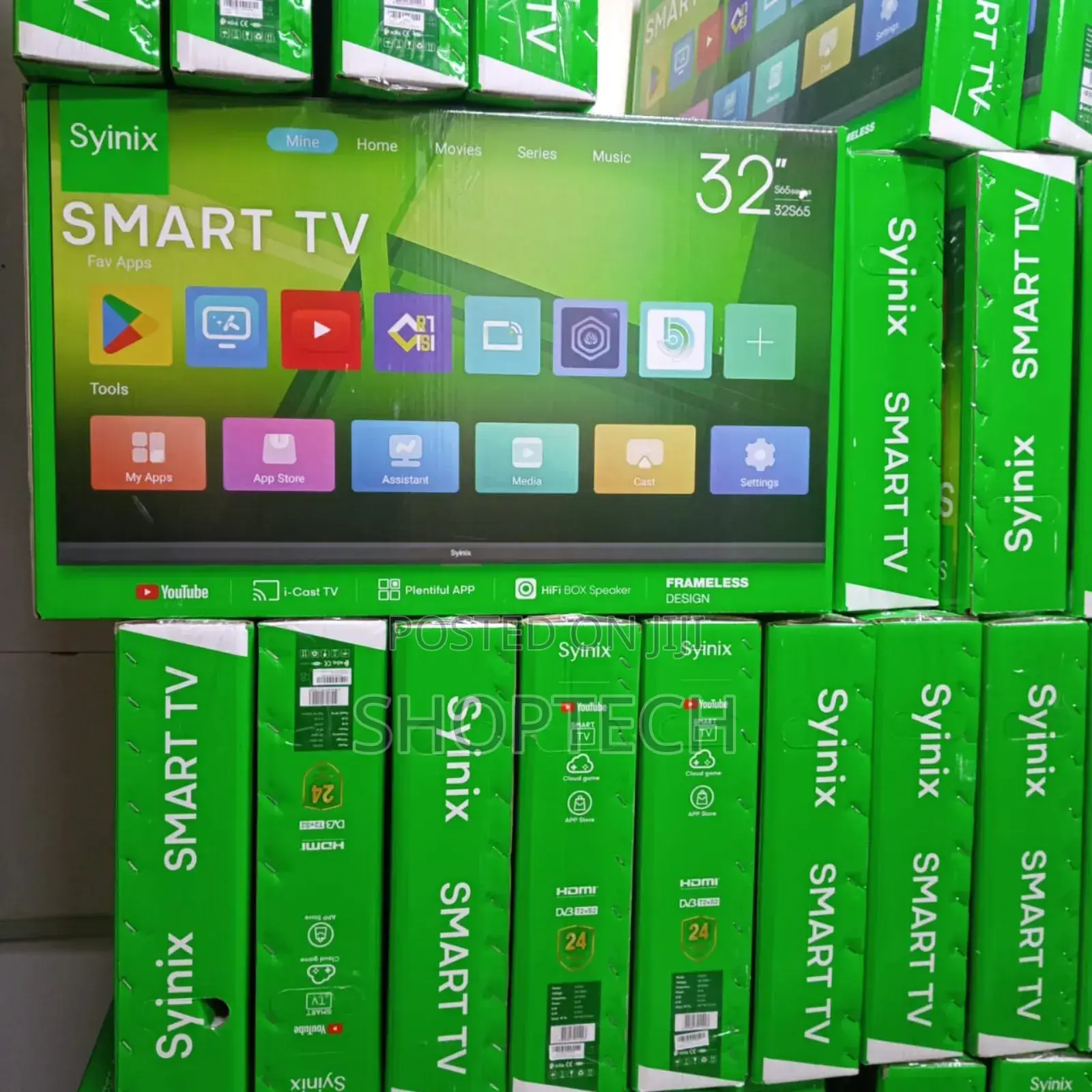 32 Smart Syinix Bluetooth Enabled Icast Digital Tv