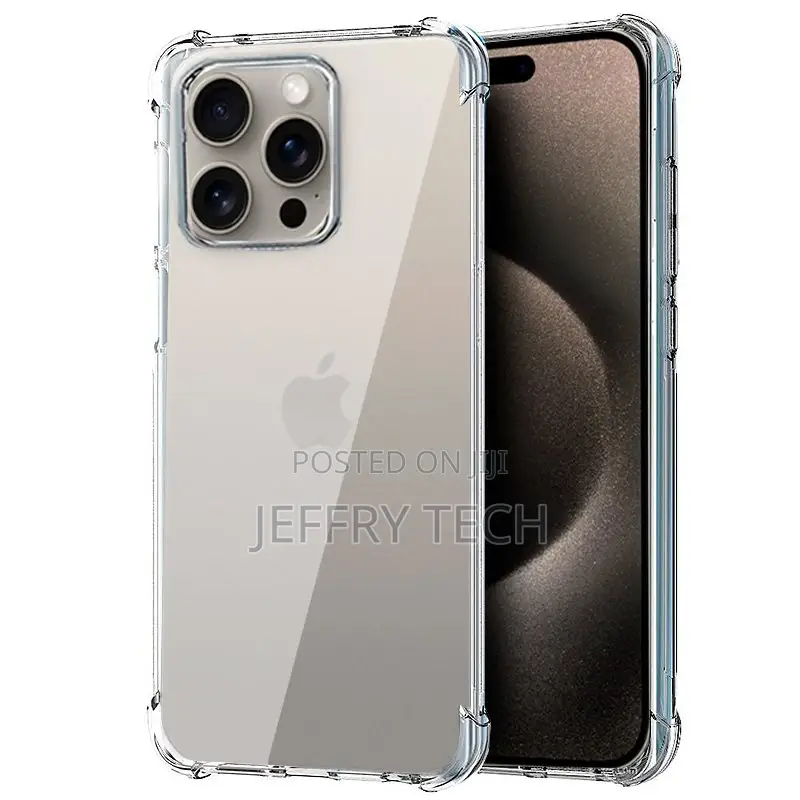 COOL Case for iPhone 15 Pro Max Antishock Transparent
