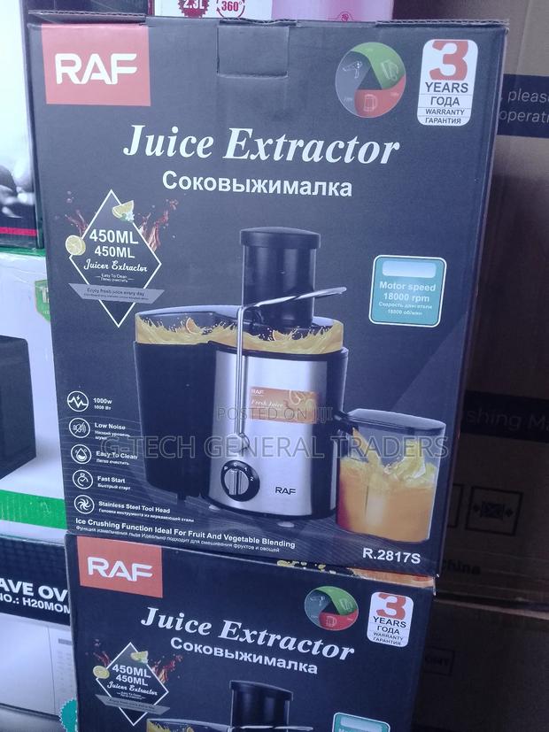 RAF Juicer Extractor 1000w Low Noise Juicer - main view