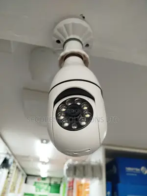 1080P 2.4G 360° Wifi Bulb Panoramic IP Camera Night Vision