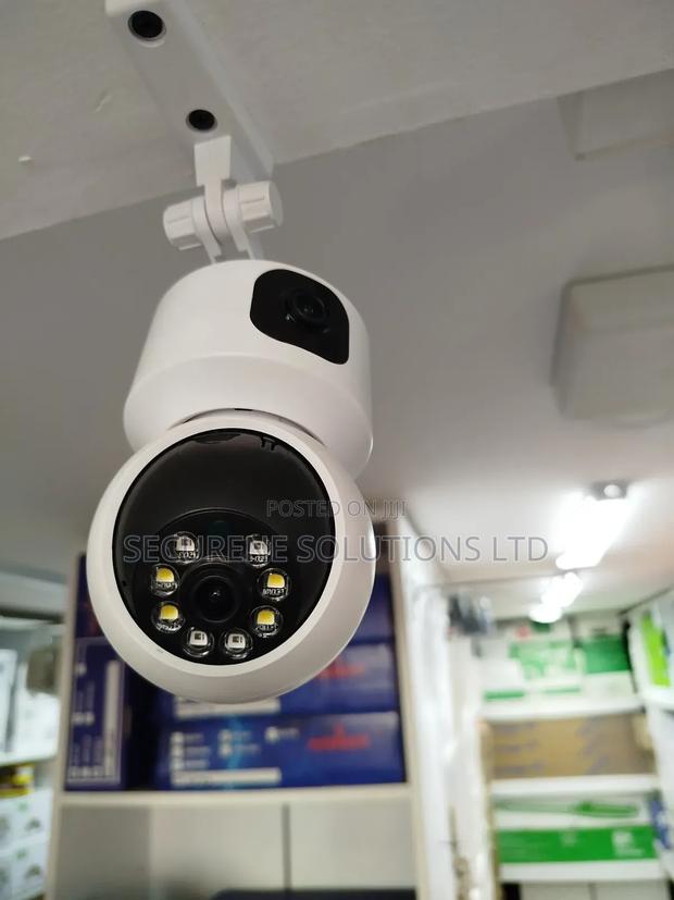 Wifi Duo Lens HD Surveilance CCTV Camera - thumbnail 3