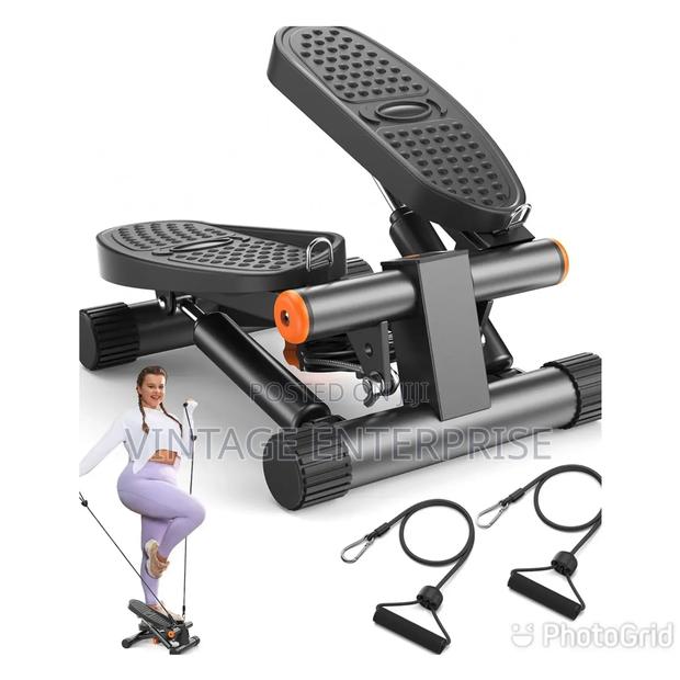 *Mini Stepper With Resistance Bands* - thumbnail 2