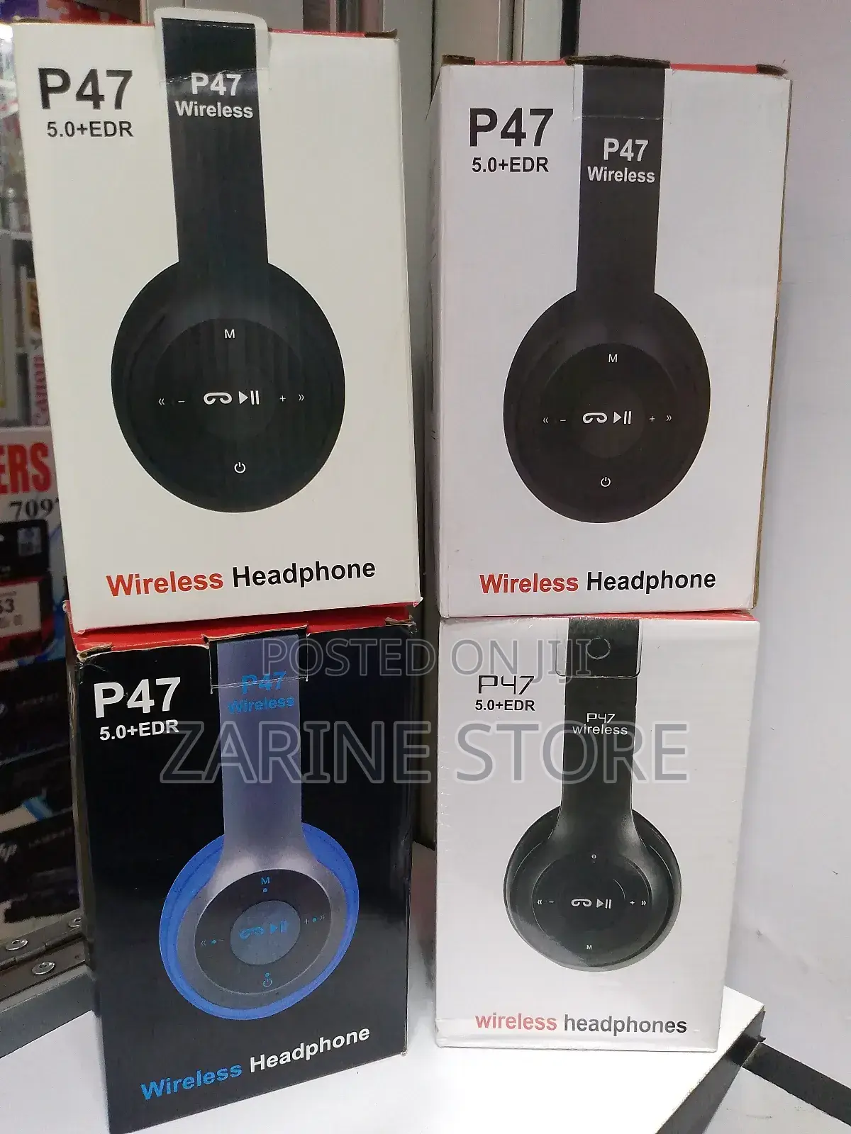 P47 Wireless/ Wired Headphones