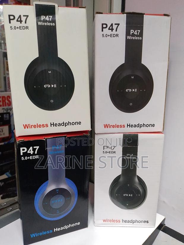 P47 Wireless/ Wired Headphones - main view