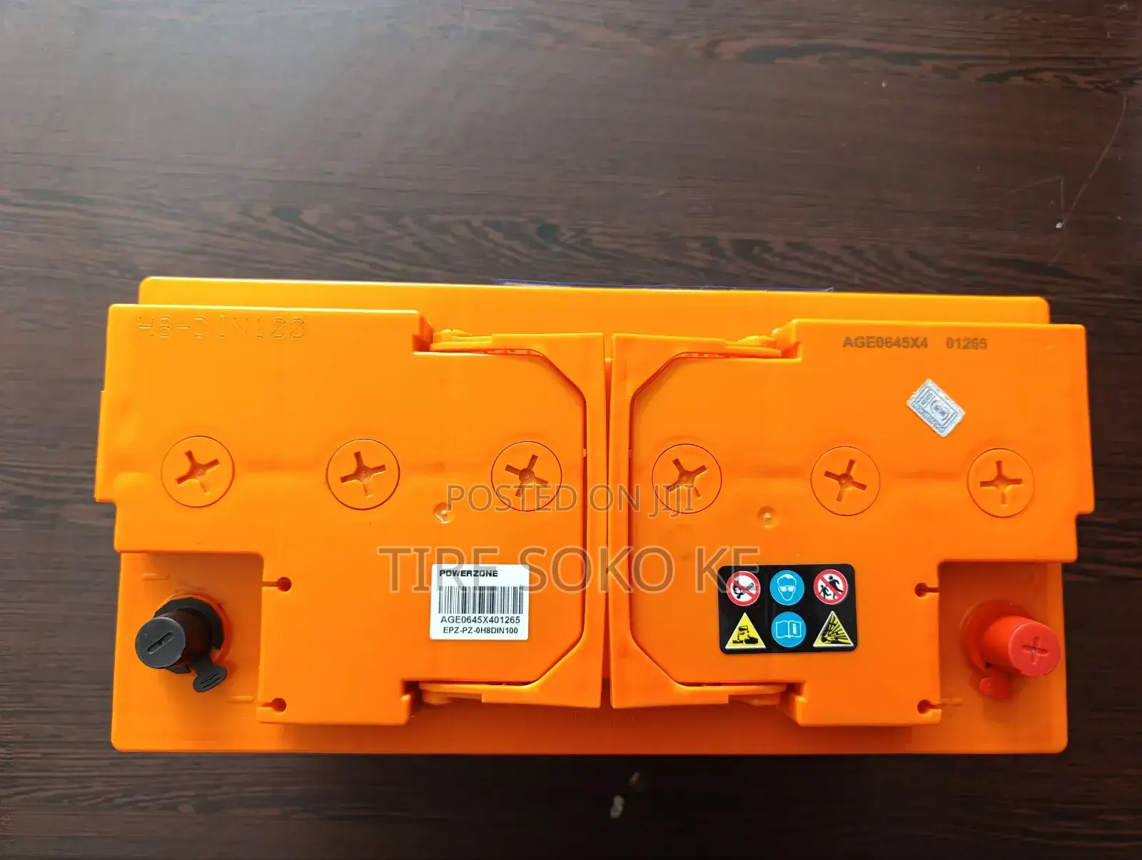 Din 100 Powerzone Battery (Made in India)