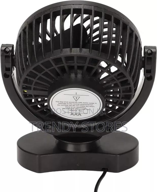 Rotating Car Cooling Fan - main view