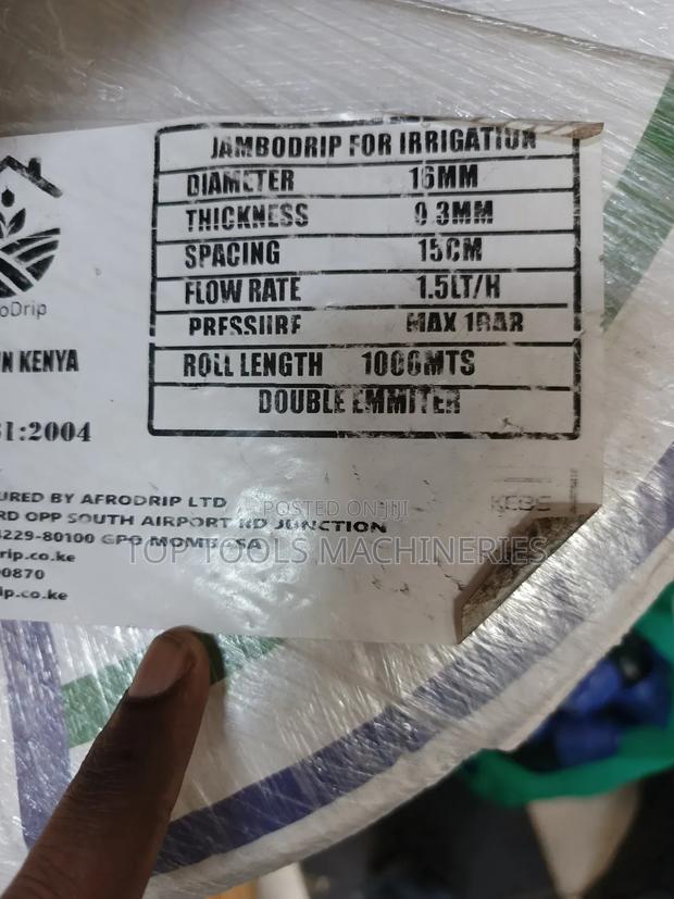 Jambodrip Dripline Pipe With Holes1000m Lenghth - thumbnail 4