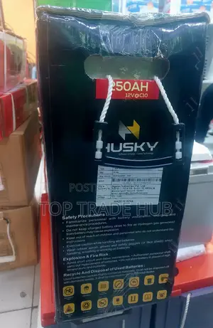 Husky Tall Tubular Solar Battery 12V 250AH