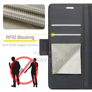 OPPO Reno8 T 4G Wallet RFID Blocking Magnetic Buckle Case Bl