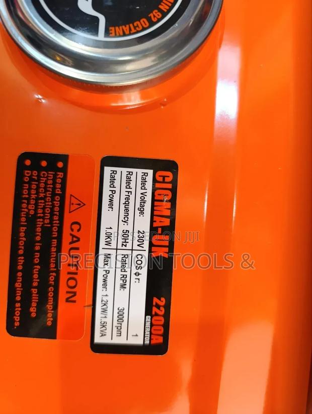 Cigma Uk 1.2kva Gasoline Generator - thumbnail 2