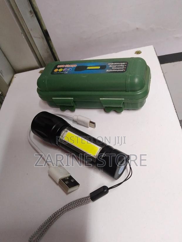 Pocket Torch / Torches / Rechargeable Flashlight Zoom Torch - main view