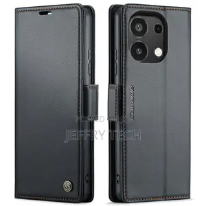 Xiaomi Redmi Note 13 4G Wallet RFID Blocking Magnetic Buckl