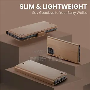 Samsung Galaxy A12 5G Wallet RFID Blocking Magnetic Buckle C