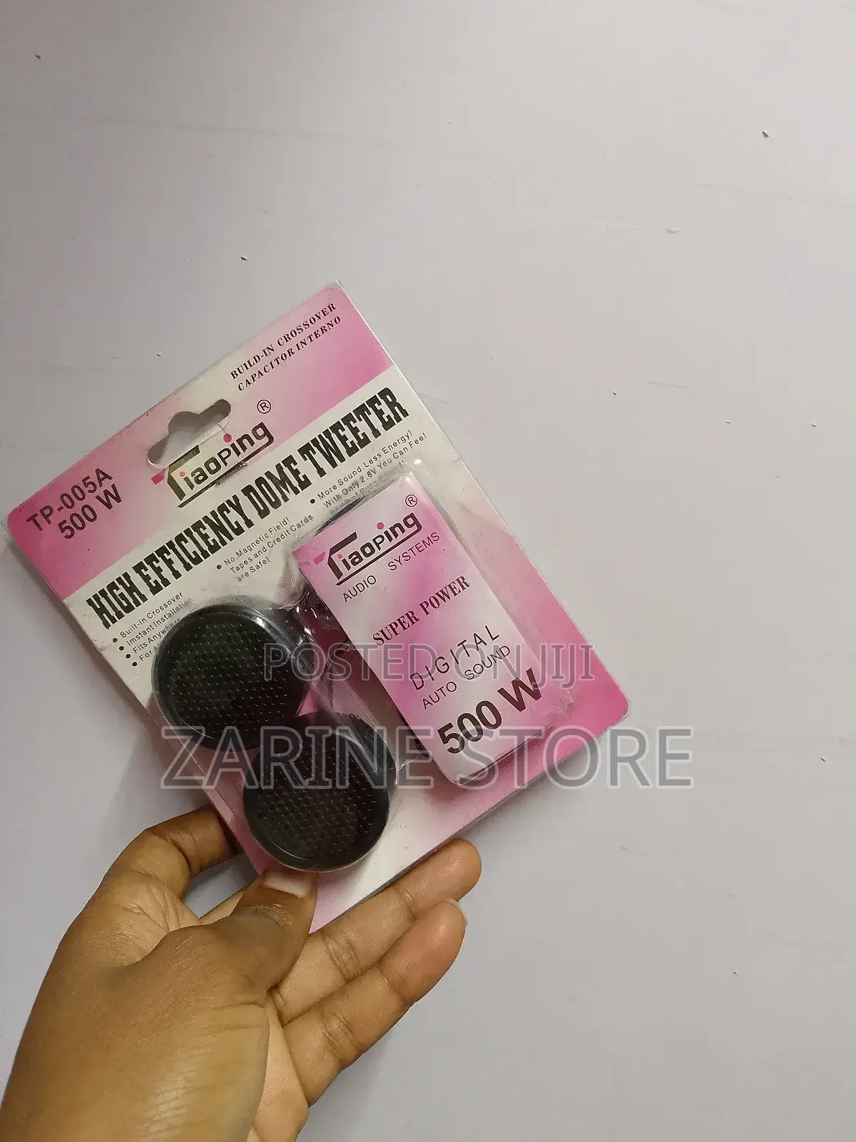 High Efficiency Dome Tweeter Digital Auto Sound 500w