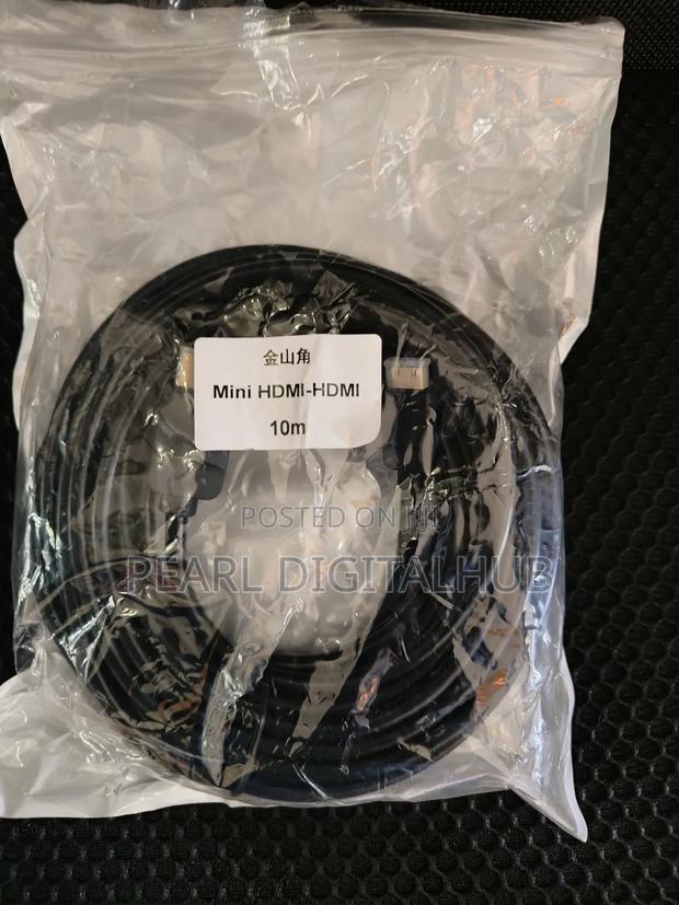 Mini HDMI -HDMI 10mtrs Cable