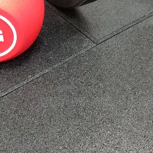 Gym Floor Tile - Rubber Heavy Duty Gym Flooring Mats