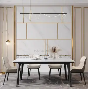 Dining Tables:4-Seater Ceramic Dining Set