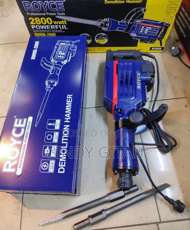 Quality Royce Demolition Hammer Drill 2800W