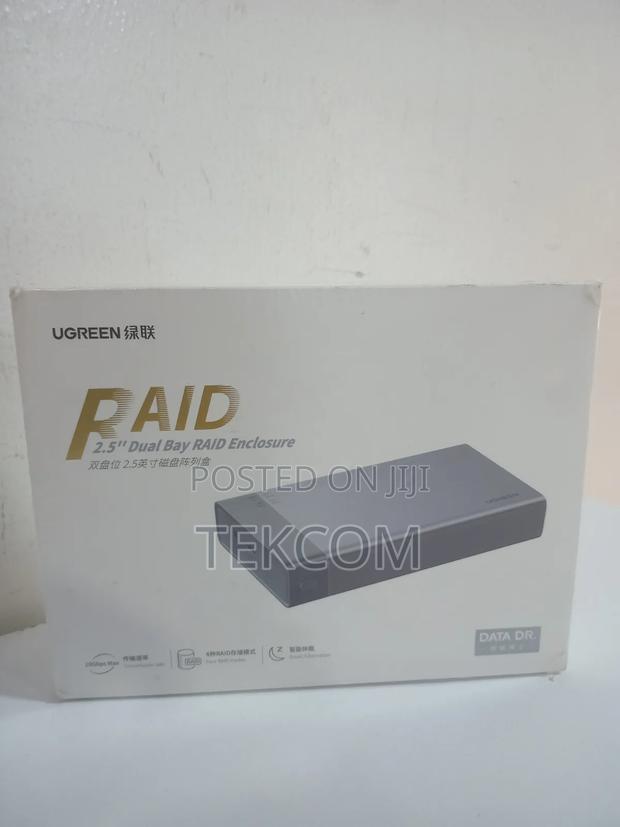 UGREEN 2.5" SATA Dual Bay RAID Hard Drive Enclosure