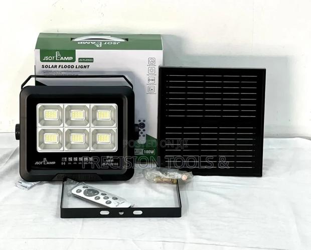 Solar Flood Light 100W With Remote Control