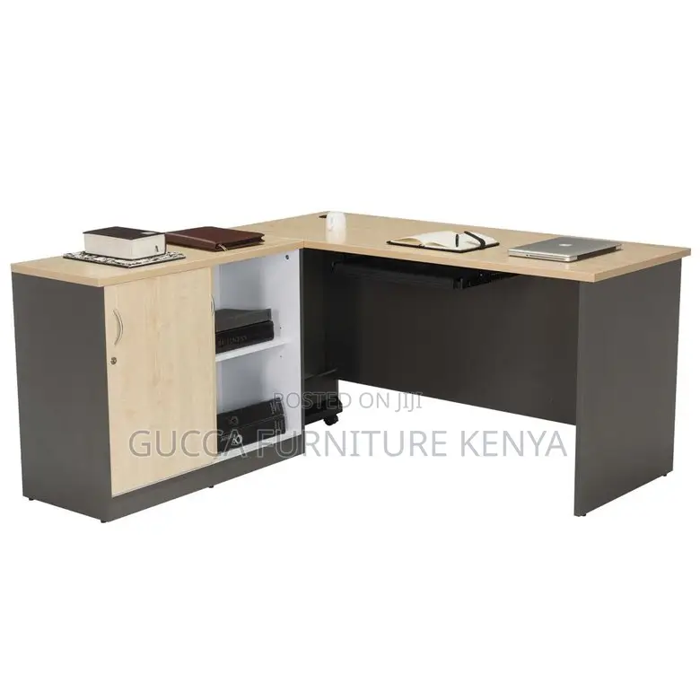Clerical Desking:1200mm L-Shaped Computer Executive Desk