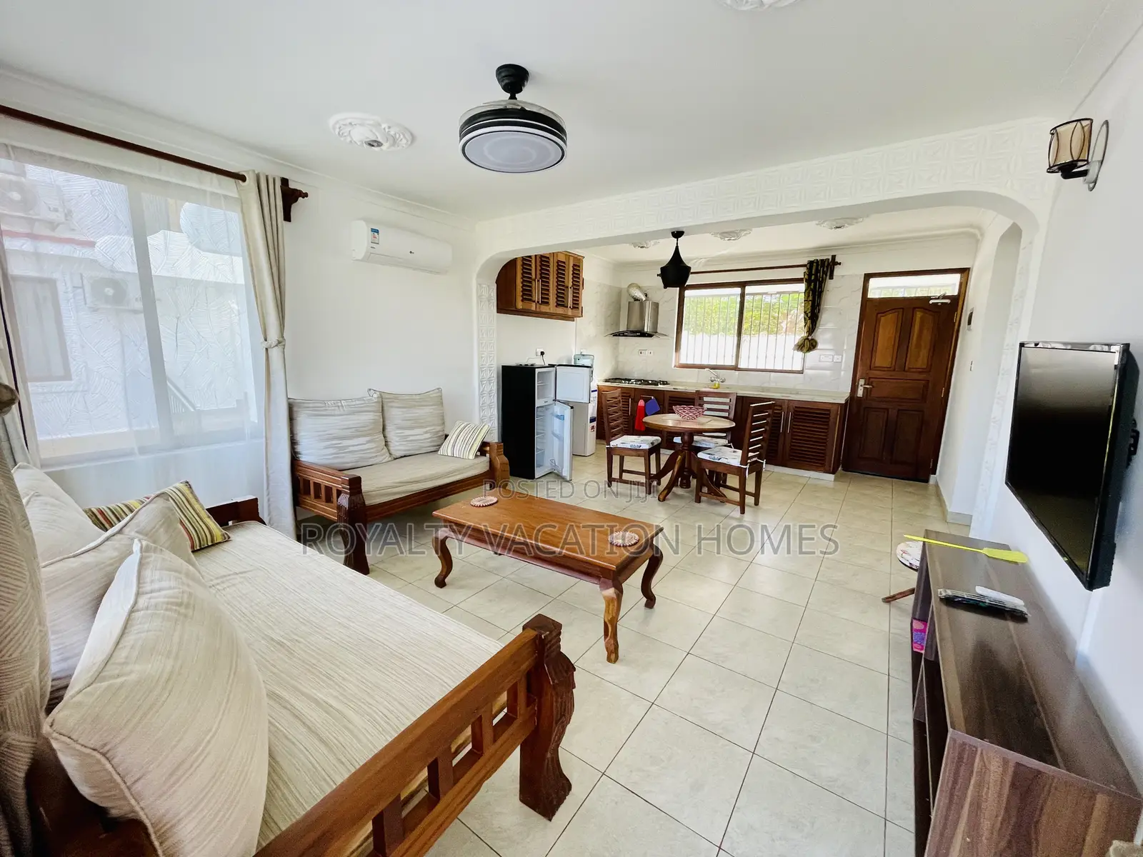 Affordable 1-Bedroom Vacation Home at Taraji Villa in Diani: