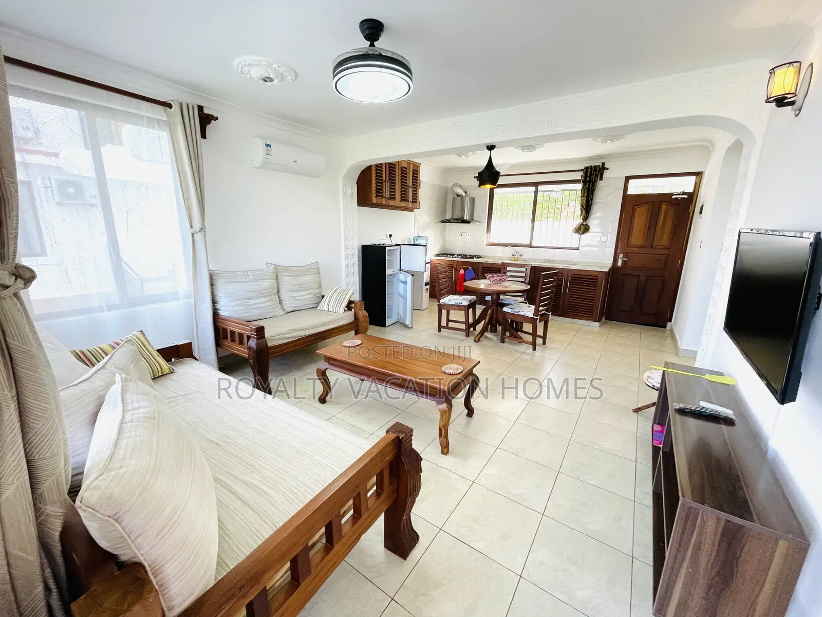 Affordable 1-Bedroom Vacation Home at Taraji Villa in Diani: