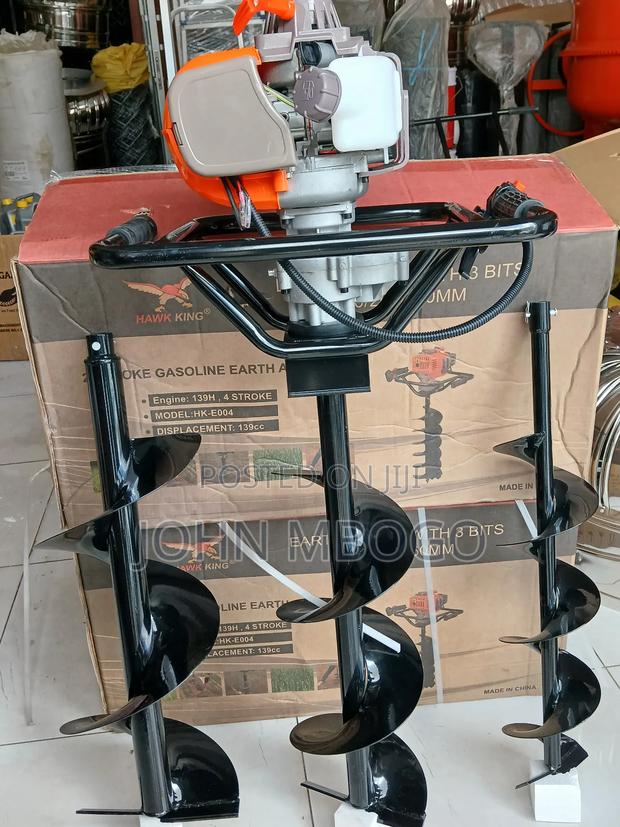 Earth Auger Machine , 3 Bit .