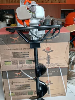 Earth Auger Machine , 3 Bit .