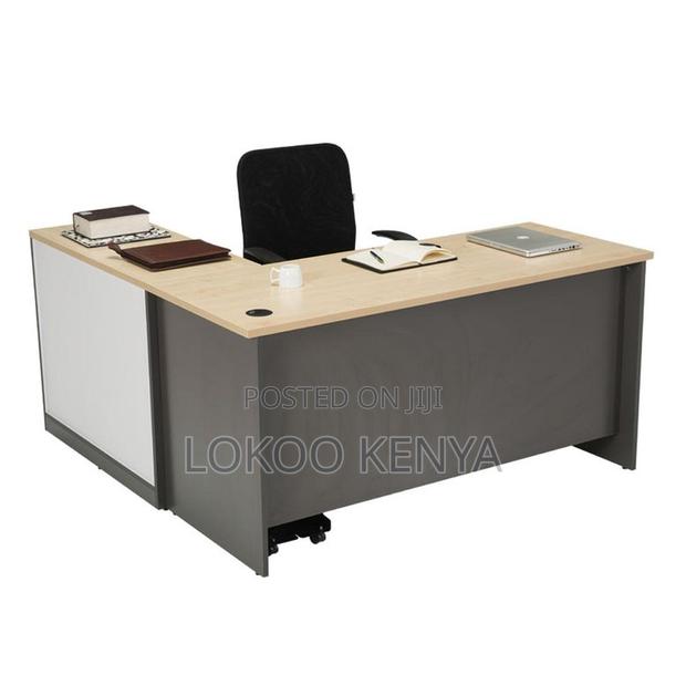 Clerical Desking:1200mm Executive Computer Office Desk - thumbnail 2
