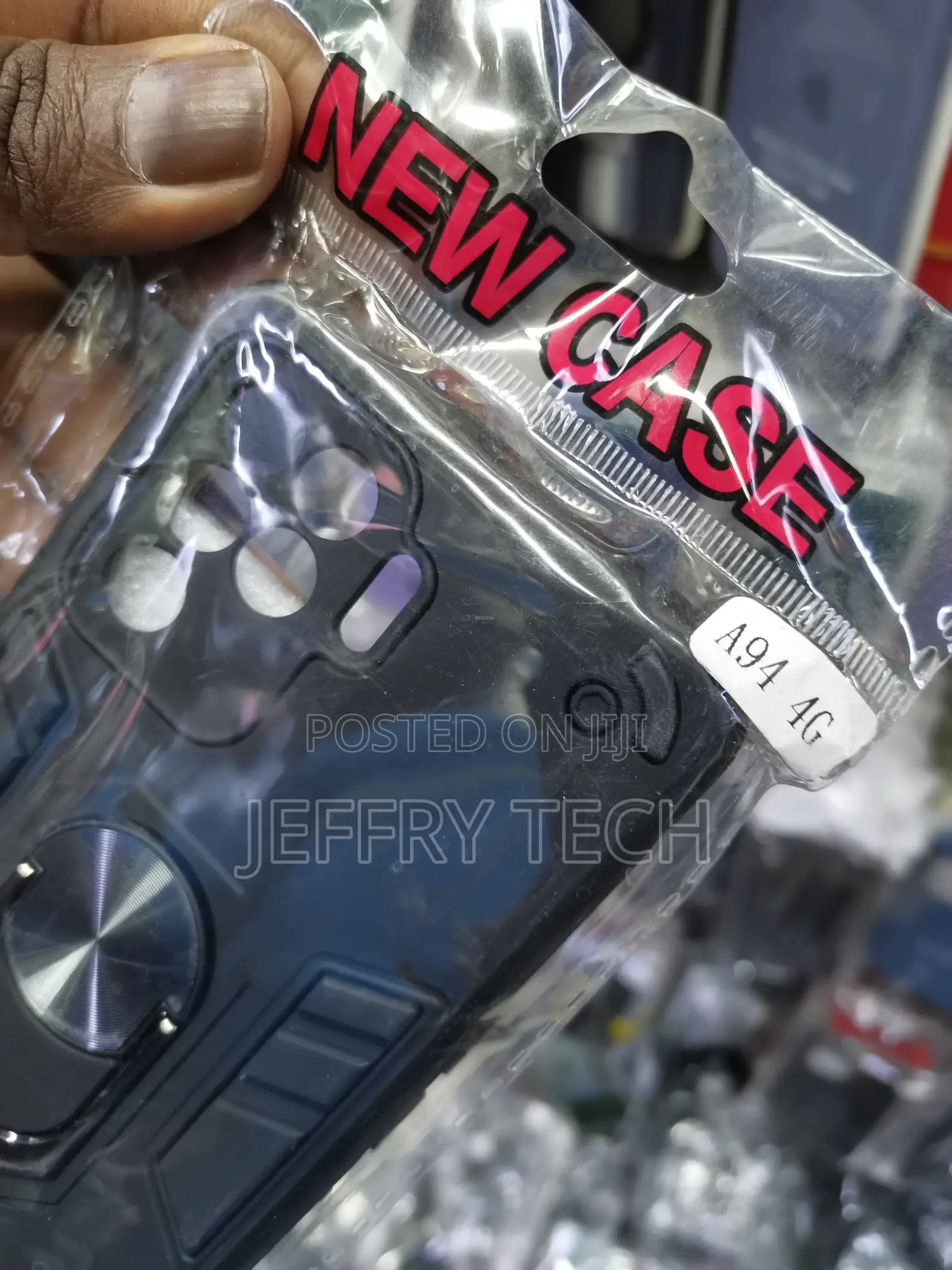 Ring Stand Case for Oppo A94 4G 360 Degree Rotating Holder