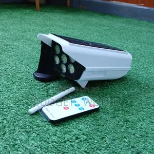 Solar 77 Led Dummy Security Camera Like Light Monitor Sensor