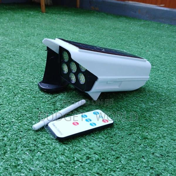 Solar 77 Led Dummy Security Camera Like Light Monitor Sensor