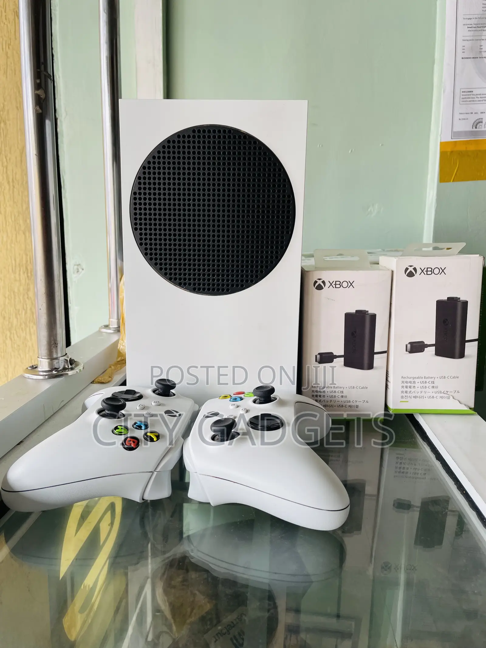 Xbox Series S With Two Game Pads