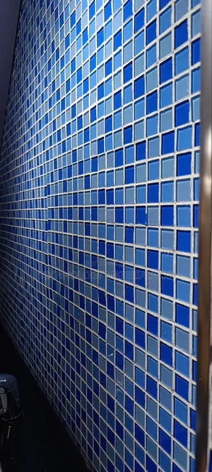 Modern Blue Glass Mosaic Tiles(300mm * 300mm)