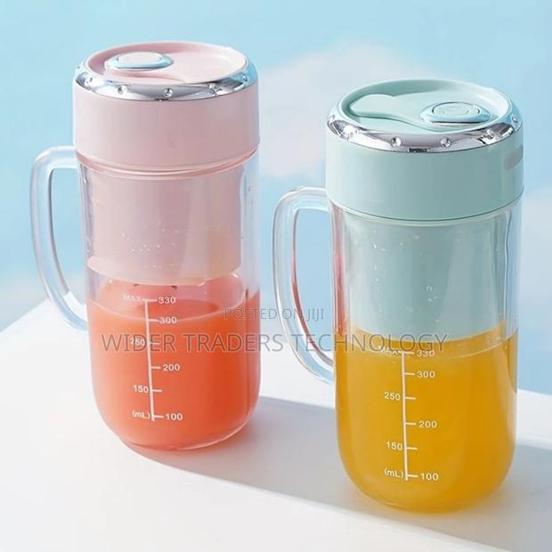 330ml Portable Juice Cup Blender With Straw - thumbnail 2