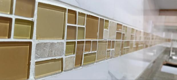 Glass Mosaic Brown Tiles(30cm * 30cm)