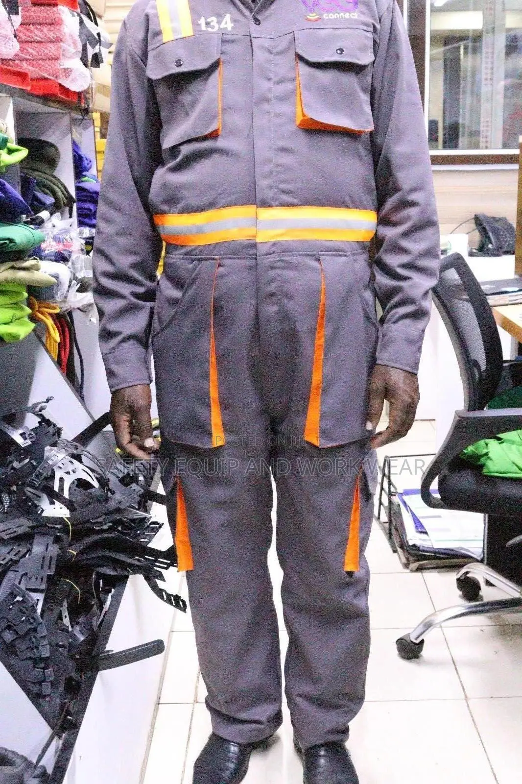 Reflective Cargo Overall
