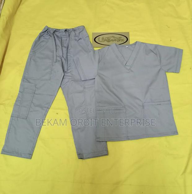CBC Kid's Gray Scrubs - main view