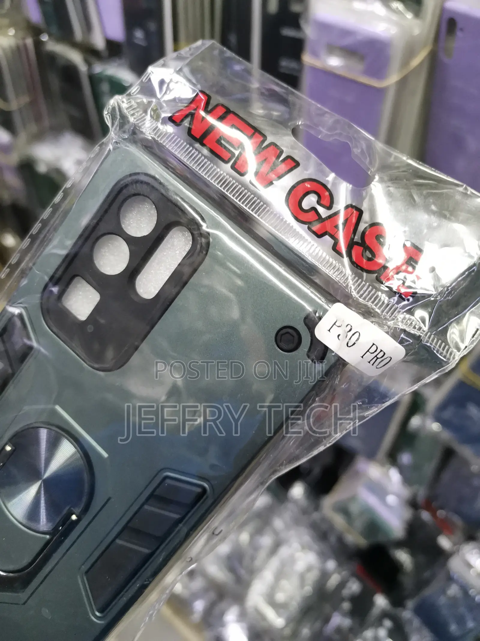 Huawei P30 Pro Cover, Ring Finger Holder Rotation 360 Degree