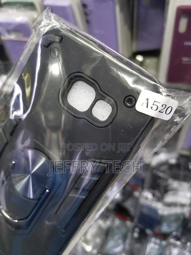 For Samsung Galaxy A520 Ultra Thin Phone Case + Ring Holder - main view